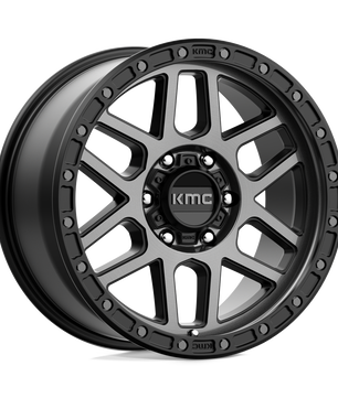 Kmc Km544 Mesa Satin Black With Gray Tint