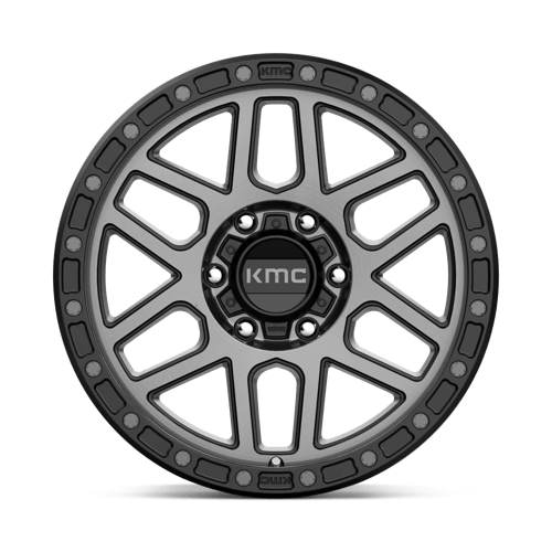 KMC KM544 MESA 18x9 +18 Satin Black with Gray Tint
