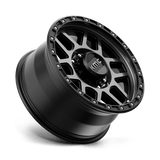 KMC KM544 MESA 18x9 +18mm Satin Black With Gray Tint