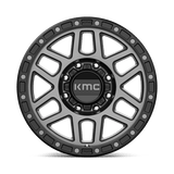 KMC KM544 Mesa 18x9 Satin Black Gray Tint 8x180 heavy duty truck wheel