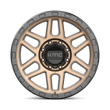 KMC KM544 20x9 0mm Matte Bronze with Black Simulated Beadlock