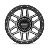 KMC KM544 MESA 20x9 0mm Satin Black with Gray Tint