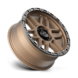 KMC KM544 MESA 17x9 +18mm Matte Bronze with Black Lip