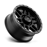 KMC KM544 Mesa 20x9 +18 Satin Black with Gloss Black Lip premium truck wheel