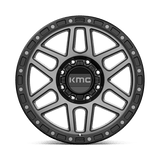 KMC KM544 MESA 17x9 +18mm Satin Black With Gray Tint