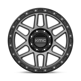 KMC KM544 Mesa 20x9 Satin Black Gray Tint premium heavy-duty truck wheel