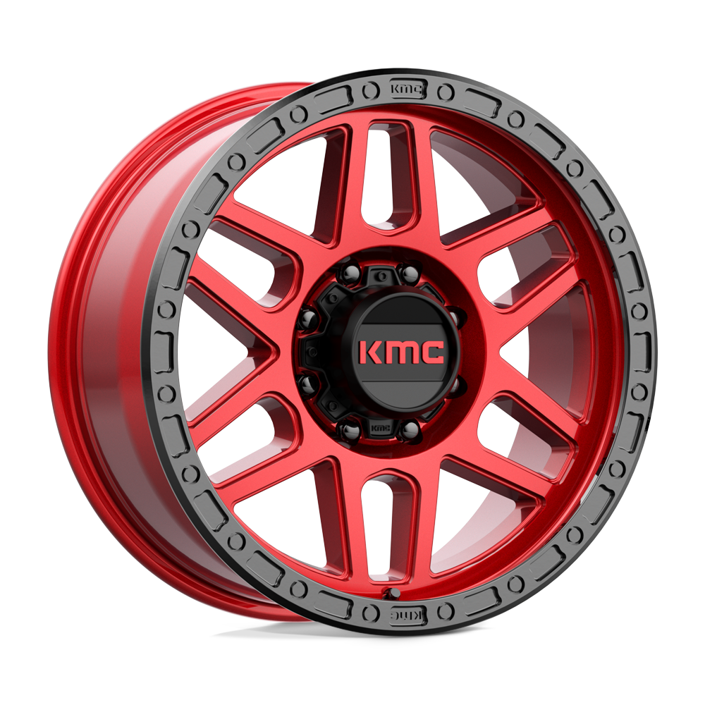 KMC KM544 MESA Red wheel