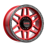 KMC KM544 MESA Red wheel
