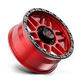 KMC KM544 MESA 20x9 0mm Candy Red with Black Lip