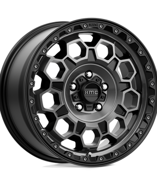 Kmc Km545 Trek Satin Black With Gray Tint