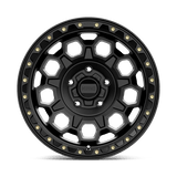 KMC KM545 TREK 17x9 +18mm Satin Black (5x150)