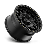 KMC KM545 TREK 17x9 +18mm Satin Black