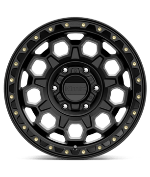 KMC KM545 TREK 17x9 +18 Satin Black