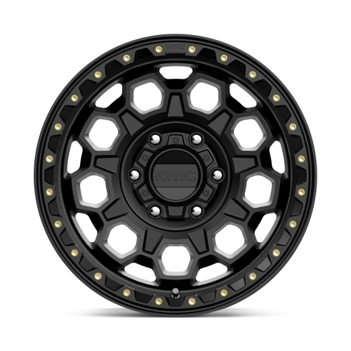 KMC KM545 TREK 17x9 +18 Satin Black