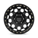 KMC KM545 TREK 17x9 +18mm Satin Black