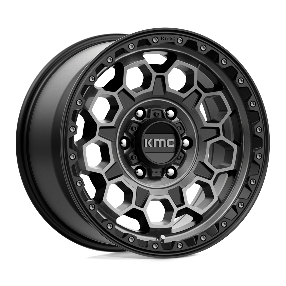 Kmc Km545 Trek Satin Black With Gray Tint