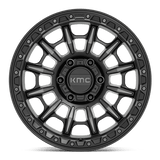 KMC KM547 CARNAGE 17x9 0mm Satin Black with Gray Tint (5x150)