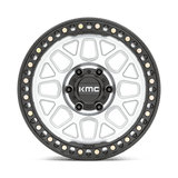 KMC KM549 GRS 17x8.5 0mm Machined with Satin Black Lip (6x139.7)