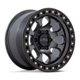 KMC KM550 RIOT SBL Gray wheel