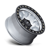 KMC KM550 RIOT SBL 18x9 +18mm Machined With Satin Black Lip