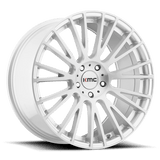 KMC KM706 Impact 20x10 Brushed Silver premium Euro wheel
