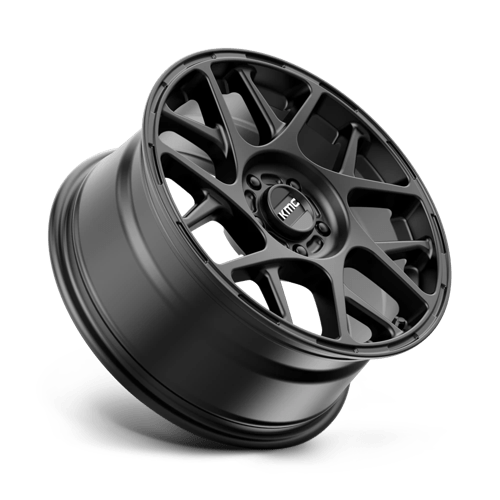 KMC KM708 BULLY 17x8 +38 Satin Black