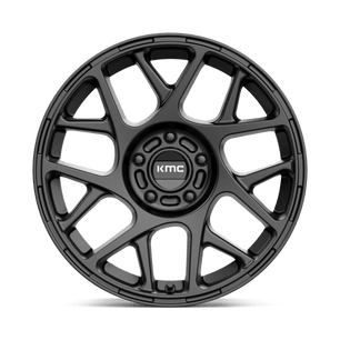 KMC KM708 BULLY 17x8 +38 Satin Black