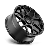KMC KM708 Bully 18x8 +38 Satin Black premium Euro wheel 5x112