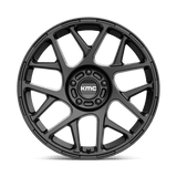 KMC KM708 Bully 18x8 +38 Satin Black premium Euro wheel 5x112