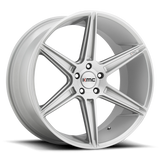 KMC KM711 PRISM Silver wheel