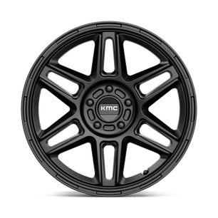 KMC KM716 18x8 +38 Satin Black