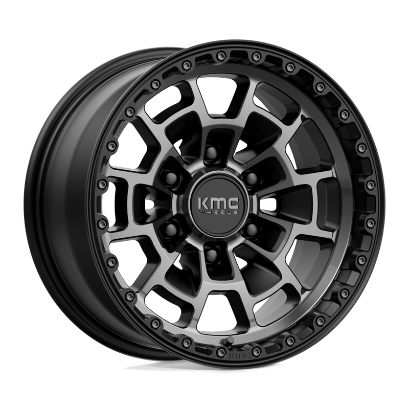 KMC KM718 SUMMIT Black wheel