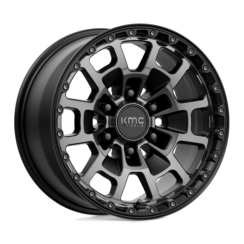 KMC KM718 SUMMIT Black wheel
