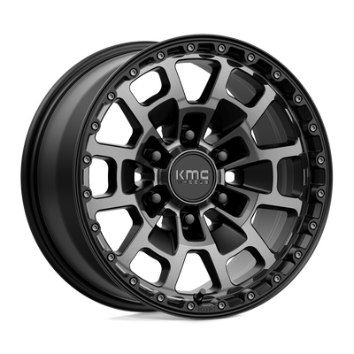 KMC KM718 Black wheel