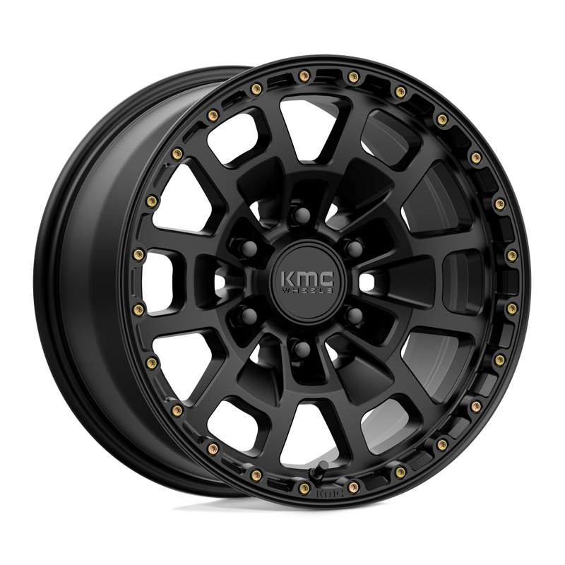 KMC KM718 SUMMIT Black wheel