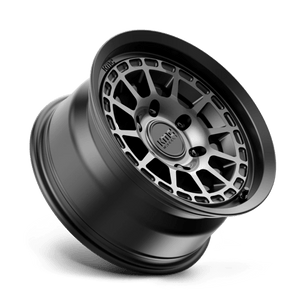 KMC KM719 CANYON 17x8.5 0 Satin Black with Gray Tint