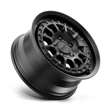 KMC KM719 17x8 +35mm Satin Black (5x114.3)