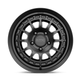 KMC KM719 17x8 +35mm Satin Black (5x114.3)