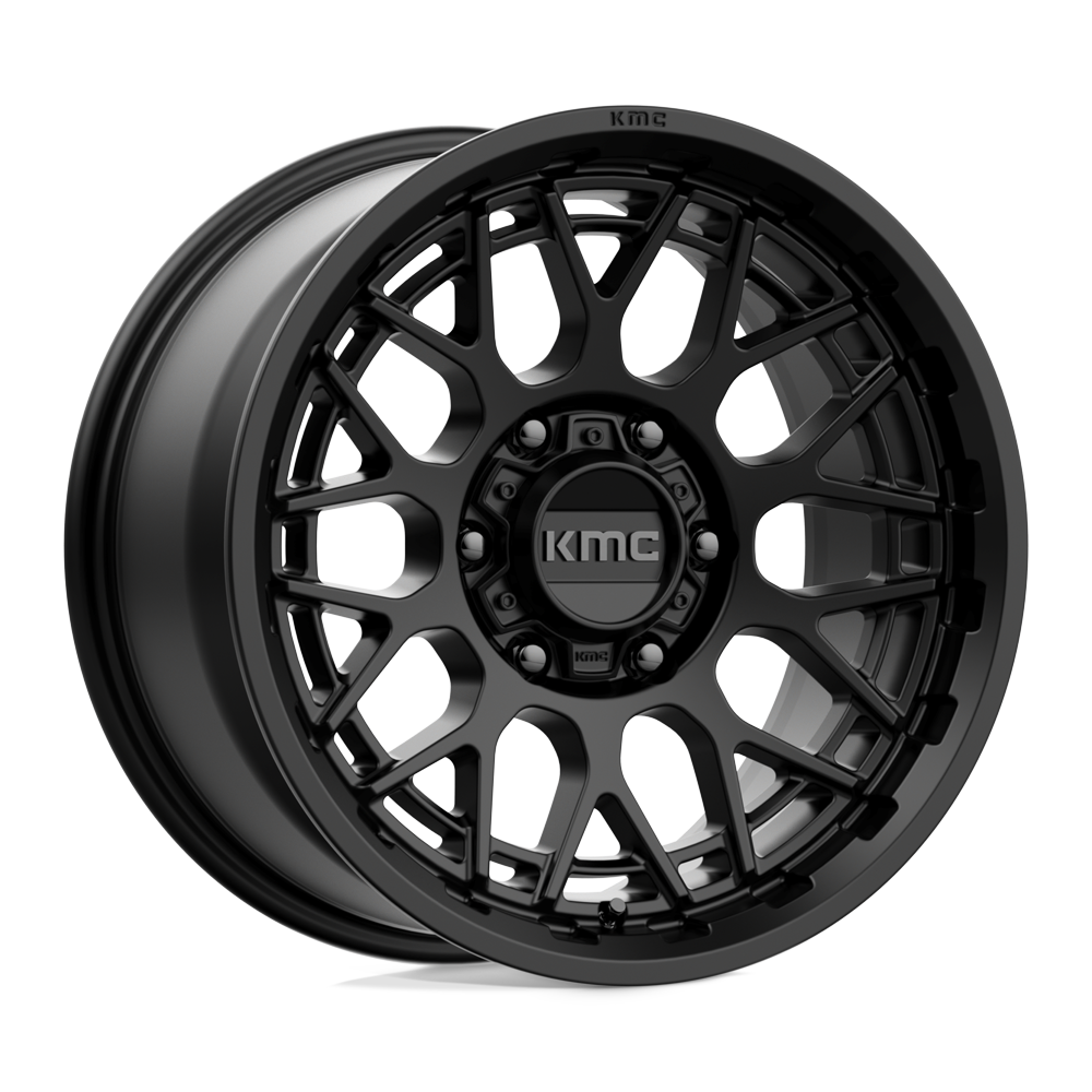 KMC KM722 TECHNIC Black wheel