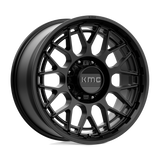 KMC KM722 TECHNIC Black wheel