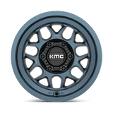 KMC KM725 16x8 0mm Metallic Blue