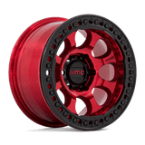 KMC KM237 Red wheel