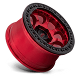 KMC KM237 RIOT BEADLOCK 17x9 -38mm Candy Red With Black Ring