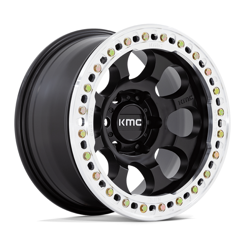 KMC KM237 RIOT BEADLOCK Black wheel