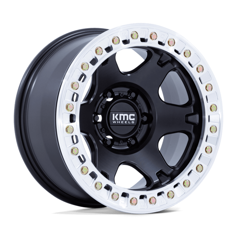 KMC KM238 VI BEADLOCK Black wheel
