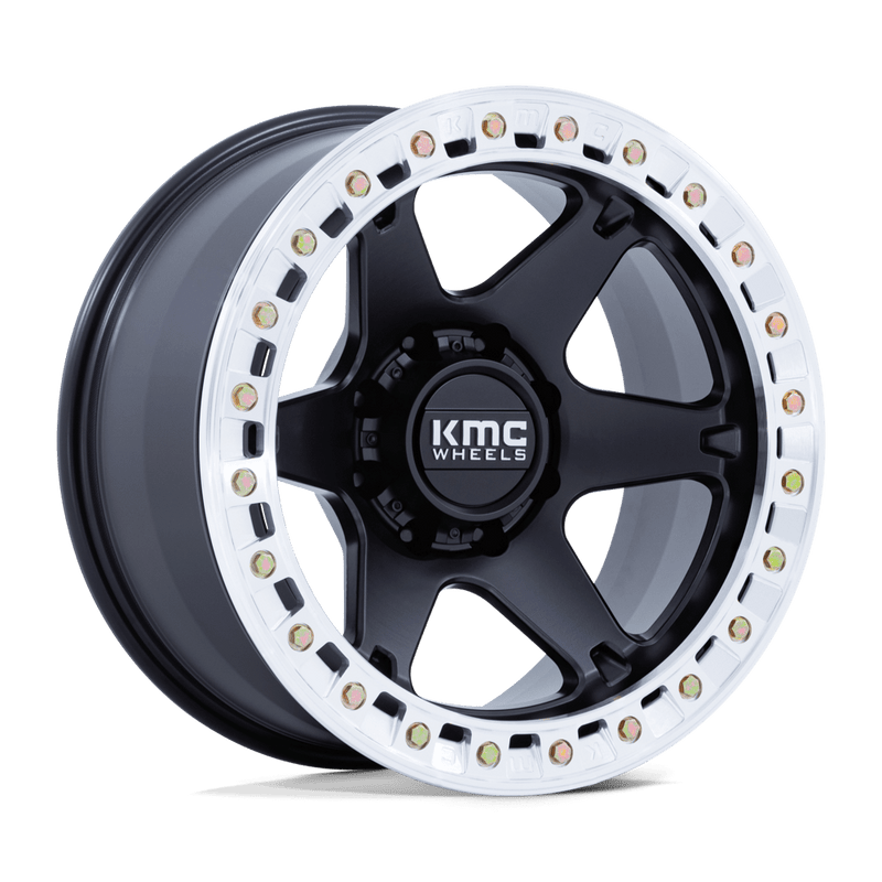 KMC KM238 VI BEADLOCK Black wheel