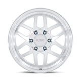 KMC KM446 MESA FORGED MONOBLOCK 18x9 0mm Raw Machined