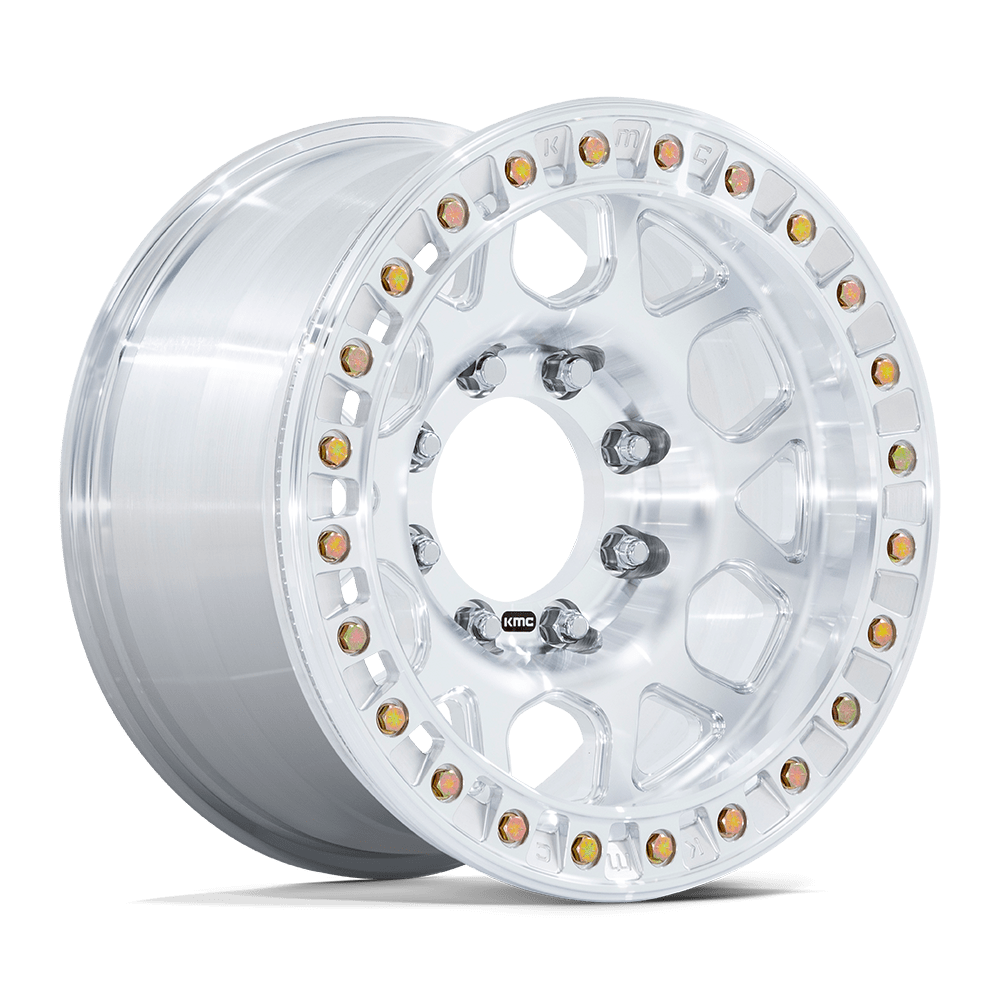 KMC KM450 MESA FORGED SLOTTED BEADLOCK Machined wheel