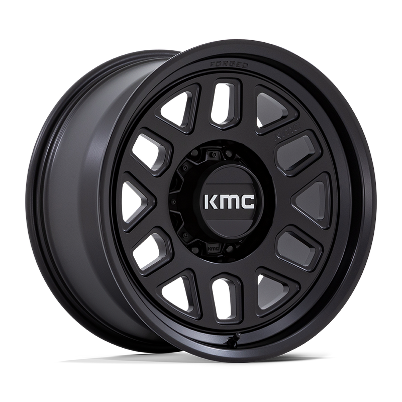 KMC KM451 MESA FORGED MONOBLOCK Black wheel