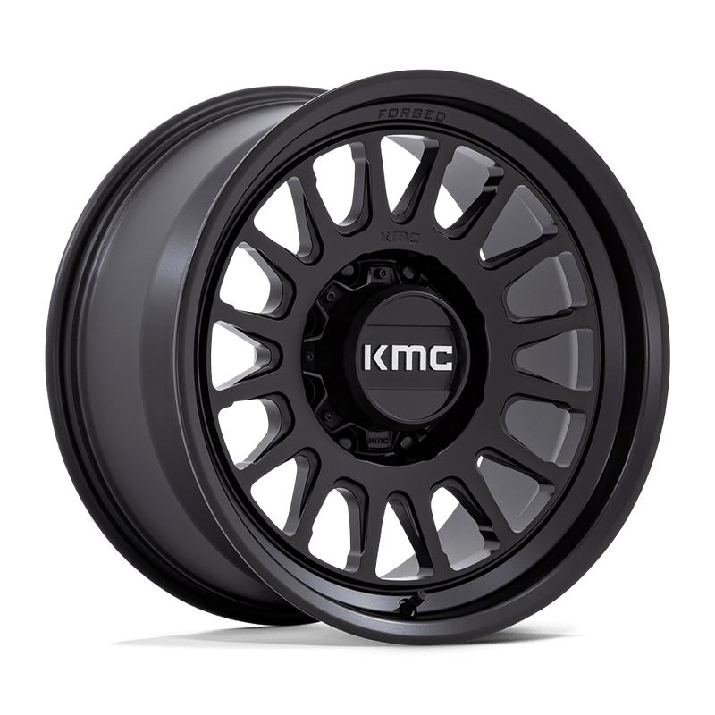 KMC KM452 IMPACT FORGED MONOBLOCK Black wheel